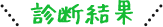 診断結果